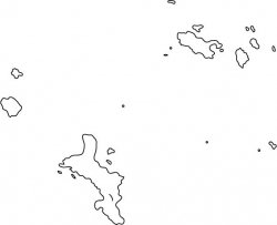 Seychelles Map Outline