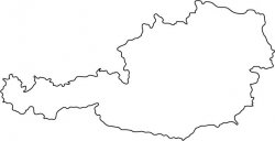 Austria Map Outline