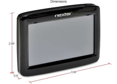 Nextar Q4 4.3-Inch Widescreen Portable GPS Navigator