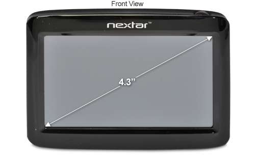 Nextar Q4 4.3-Inch Widescreen Portable GPS Navigator