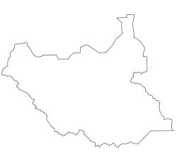 South Sudan Map